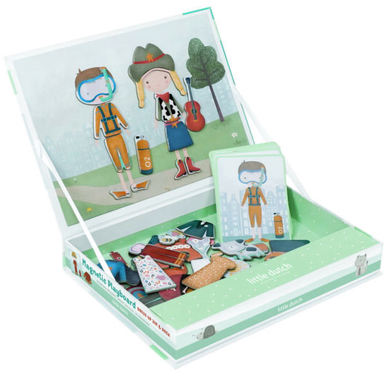 Little Dutch Magnetic Playboard Jim & Rosa FSC 4776